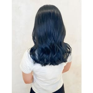 【Reir吉祥寺】*くびれロング+ネイビーアッシュ*