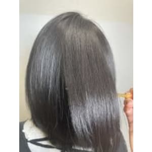NEW高濃度水素カラー＋髪質整形　４月