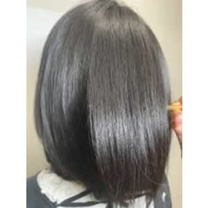 NEW高濃度水素カラー＋髪質整形　４月