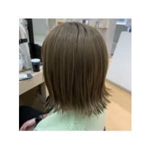 切りっぱなしボブ　三月