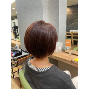 20代30代40代ラベンダーアッシュナチュラルショート