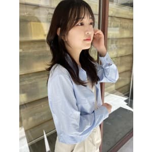 流れる顔周りレイヤー