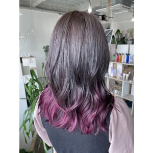 Gradation Cassis Pink - crevia hair beauty【クレヴィア ヘア ビューティ】掲載中