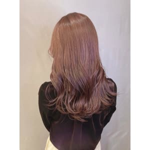 20代30代40代ダスティーピンクツヤ髪美肌