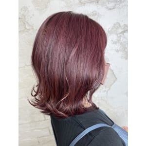 ピンクラベンダーカラーイルミナカラー￥13200