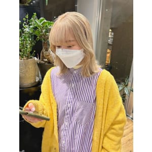 ホワイトベージュ　ミルクティーベージュ　ホワイトカラー - ARCANA 明治神宮前 表参道 原宿【アルカナ メイジジングウマエ オモテサンドウ ハラジュク】掲載中