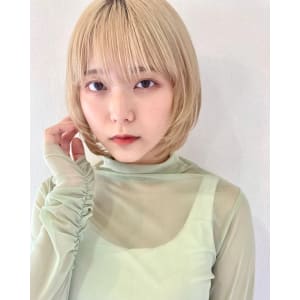 お洒落可愛いボブ＾＾