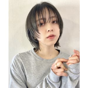 お洒落可愛いショートウルフ(^^)