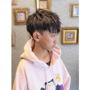 中学生カット - @110 BARBER SHOP 長浜店【ワンワンオー バーバー ショップ ナガハマテン】掲載中