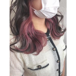 インナーカラー/ピンク/10代/20代/￥9900