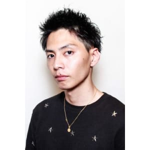 30代におすすめスパイキーヘア - @110 BARBER SHOP 長浜店【ワンワンオー バーバー ショップ ナガハマテン】掲載中