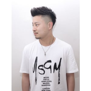 30代~40代オススメ スパイキーフェード - @110 BARBER SHOP 長浜店【ワンワンオー バーバー ショップ ナガハマテン】掲載中