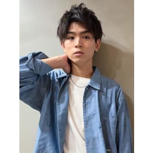 メンズビジネスアップスタイル