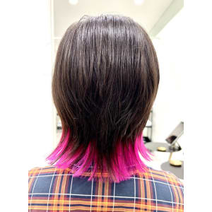 【RATIO 国分寺 渡邊陽平】セクションピンクウルフ!2 - RATIO HAIR DESIGN【レイシオ ヘア デザイン】掲載中