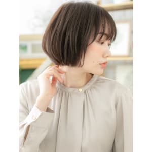 ナチュラル大人かわいい前下がりボブショート　大人ショートボブ - COVER HAIR bliss志木南口駅前店【カバーヘア ブリス シキエキミナミグチエキマエテン】掲載中