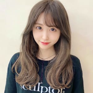 【金沢】逆三角カバー/シースルー前髪/韓国風/くびれロング