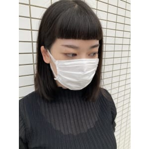 《cropes辻堂　阿部》こだわり前髪スタイル