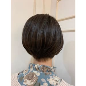 《cropes 辻堂 阿部美月》柔らかショートシアーベージュ