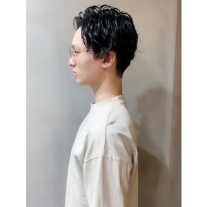 ビジネスメンズパーマ