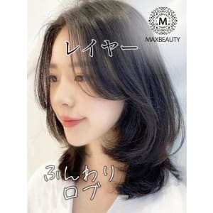 ふんわりナチュラルレイヤーロブ☆銀座/東京駅 - MAXBEAUTY GINZA【マックスビューティーギンザ】掲載中