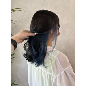 miu&橋本愛海　インナーブルーで爽やかに○
