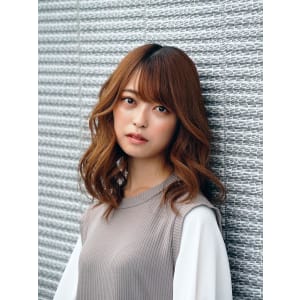 ゆるふわセミロングヘア - HAIR & MAKE EARTH 浦和店【ヘアメイクアース ウラワテン】掲載中