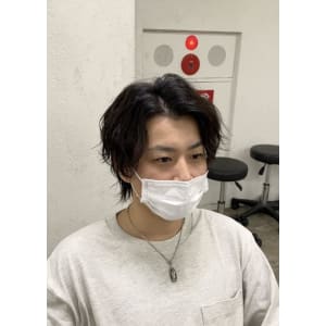サイドパートウルフ/波セット/メンズ/¥5280 - prize Iris 池袋【プライズ アイリス】池袋駅東口店【プライズアイリス イケブクロ イケブクロヒガシグチテン】掲載中