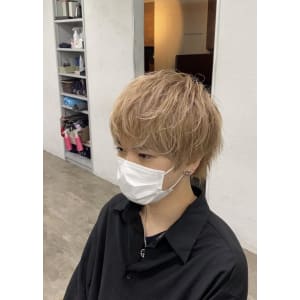 ショートレイヤー/メンズ/ミルクティー/¥5280 - prize Iris 池袋【プライズ アイリス】池袋駅東口店【プライズアイリス イケブクロ イケブクロヒガシグチテン】掲載中