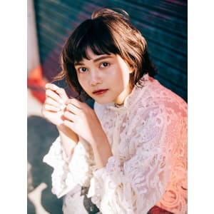 外ハネショートボブ