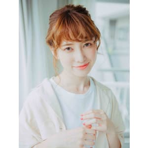簡単ゆるふわヘアアレンジ