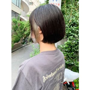 【Reir下北沢】*イヤリングカラー+カーキアッシュ*