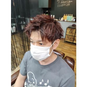 ピンクヘア　ツイストショート - NAP hair &Nalow homme【ナップ ヘアーアンドナローオム】掲載中