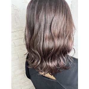 ラベンダーカラーハイライト￥15400