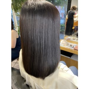 オリーブグレージュ_髪質改善