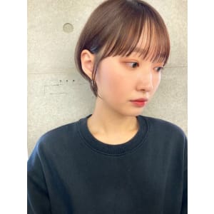 耳掛けして可愛い！ショートボブ＾＾