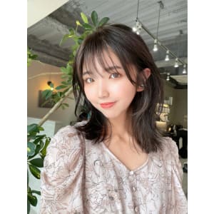 韓国くびれ透明感ベージュカラー☆ハイライト