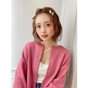 ボブスタイル ピンを使った簡単アレンジ【横浜】W