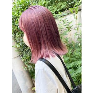 【Reir下北沢】*外ハネミディ+ピンクミルクティー*