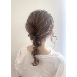 美髪/大人かわいい/こなれミディ/サンドベージュ - ブリーチ&トリートメント&ショート HETTU 仙台駅前店【ヘッツ】掲載中