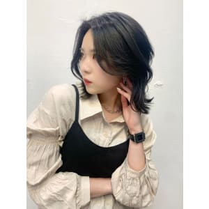 韓国くびれボブ