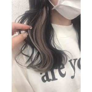 エクステ/インナーカラー/グレージュ/￥341
