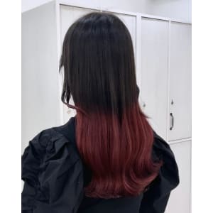 【赤ピンクグラデーション】＊rina＊