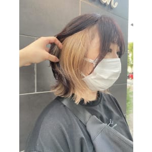 【CHESTER】インナーカラー  ハニーベージュ