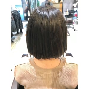 甲子園口/髪質改善/白髪染め/ショート/酸性ストレート