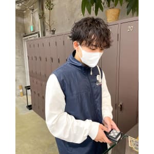 波巻きパーマMIX