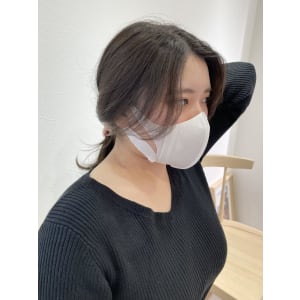 【 YOKE 】顔周りレイヤーサイドバングミストバング韓国