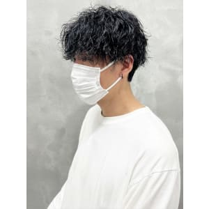 ツイストスパイラル×マッシュ　【池袋美容室　uchla】