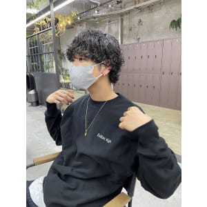 無造作ウルフパーマ