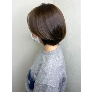 【Reir下北沢】*センターパートボブ+ラテベージュ*