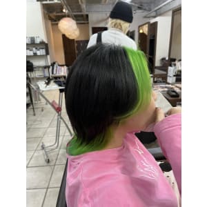 フェイスフレーム&インナーカラー